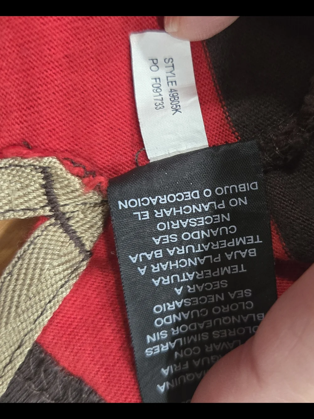 Nautica Boys' Red & Black Striped Rugby Shirt Size 12-14 (XL)